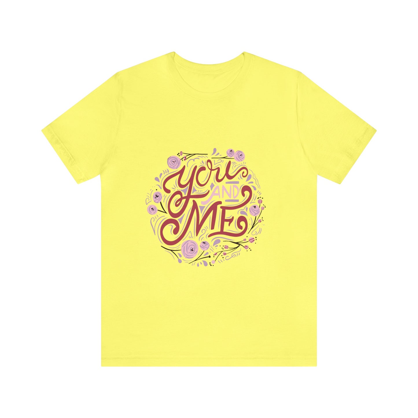 Bella+Canvas_You and Me_Unisex Jersey Short Sleeve Tee