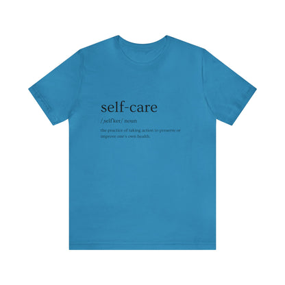 Bella+Canvas_ Self care_Unisex Jersey Short Sleeve Tee