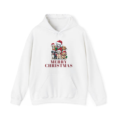 Gildan_Merry Christmas_Unisex Heavy Blend™ Hooded Sweatshirt