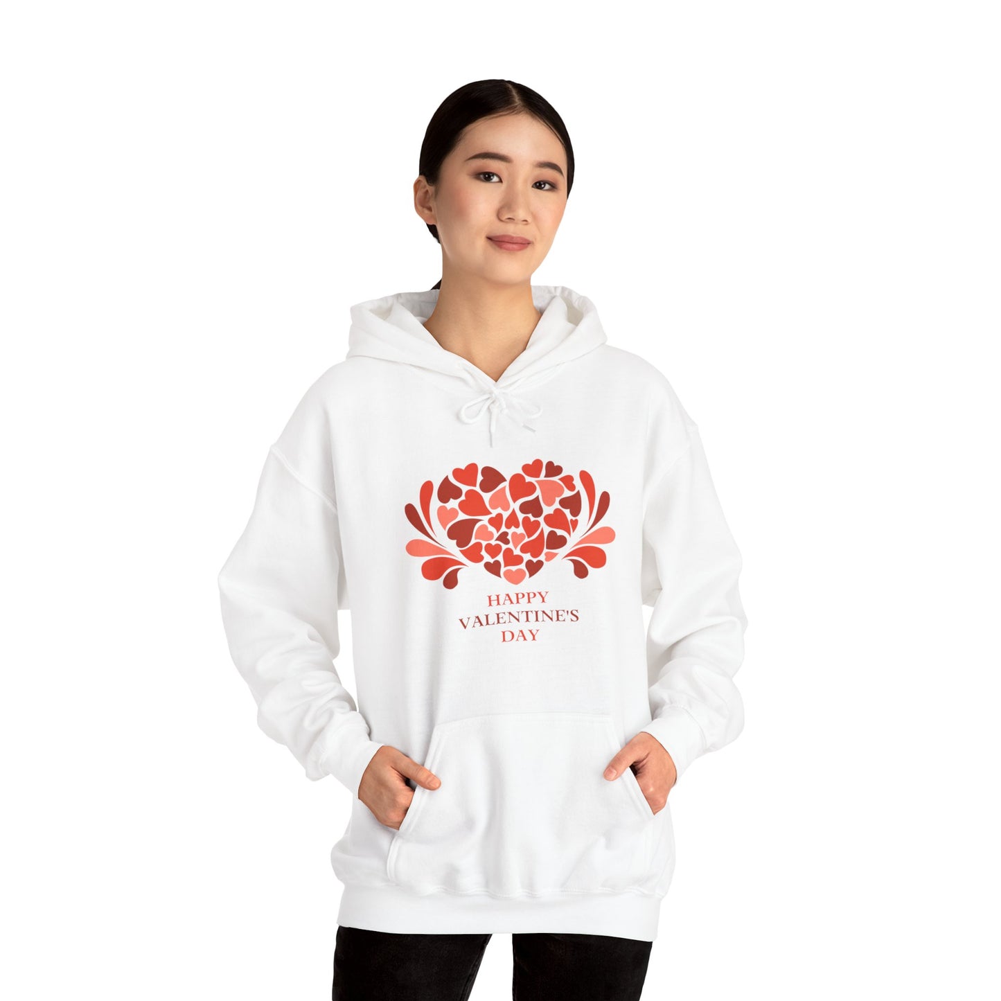 Gildan_ Happy Valentine Day_Unisex Heavy Blend™ Hooded Sweatshirt