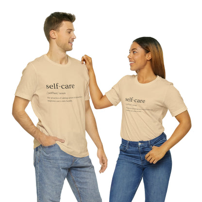 Bella+Canvas_ Self care_Unisex Jersey Short Sleeve Tee