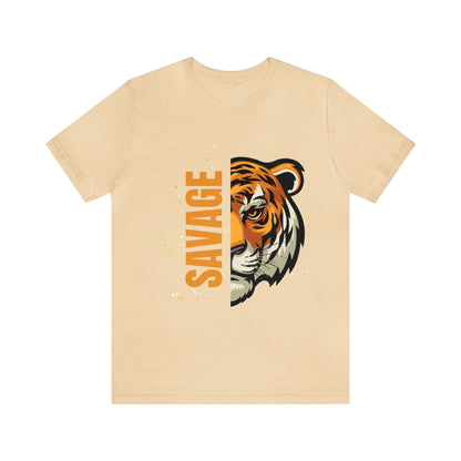 Bella+Canvas Savage Tiger_Unisex Jersey Short Sleeve Tee