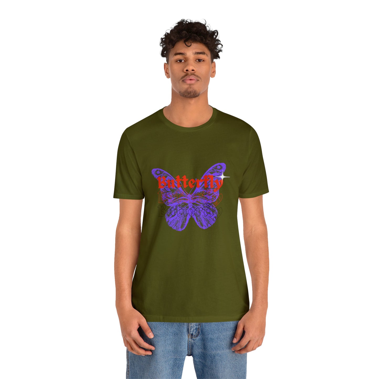 Bella+Canvas_ Butterfly_Unisex Jersey Short Sleeve Tee