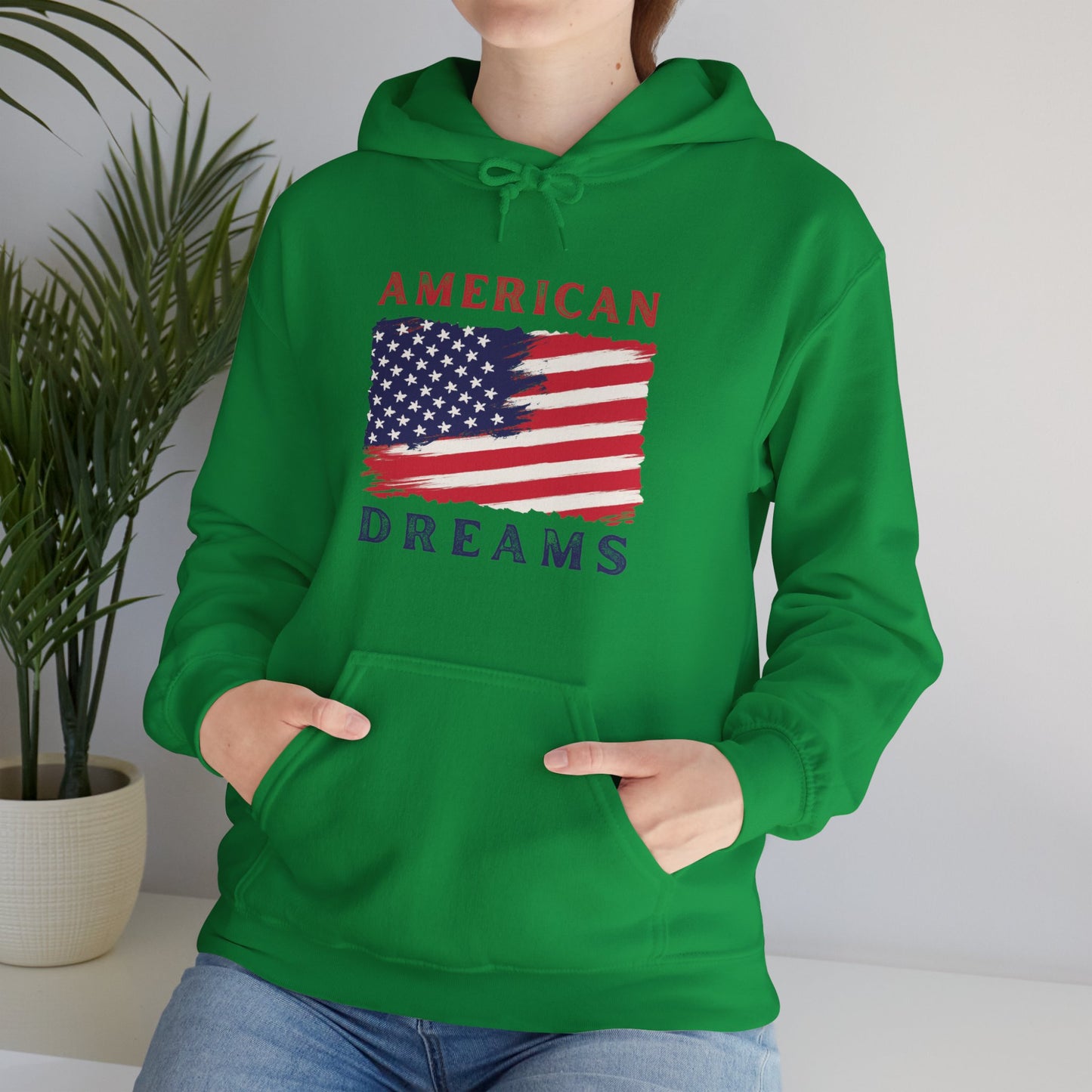 Gildan_american Dreams_Unisex Heavy Blend™ Hooded Sweatshirt