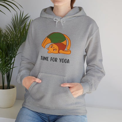 Gildan_ Time for Yoga_Unisex Heavy Blend™ Hooded Sweatshirt