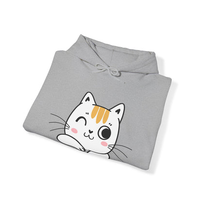 Gildan_ Cat_Unisex Heavy Blend™ Hooded Sweatshirt