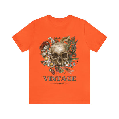 Bella+Canvas_Vintage Skull_Unisex Jersey Short Sleeve Tee