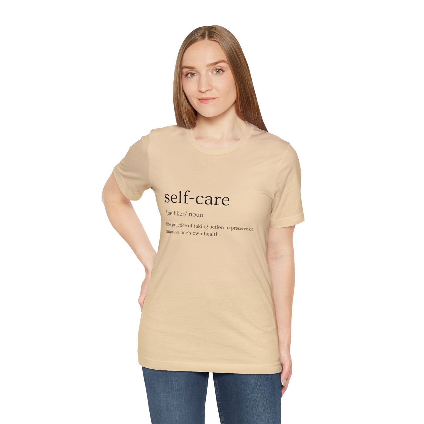 Bella+Canvas_ Self care_Unisex Jersey Short Sleeve Tee