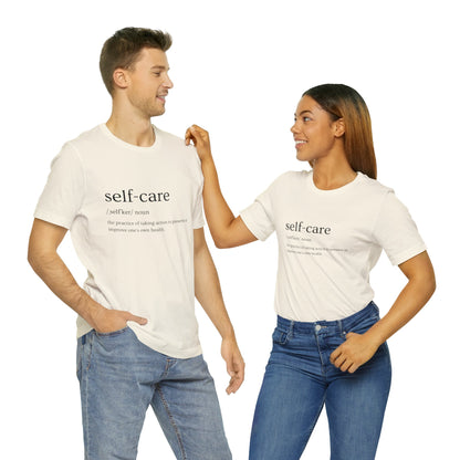 Bella+Canvas_ Self care_Unisex Jersey Short Sleeve Tee