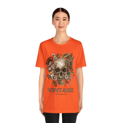 Bella+Canvas_Vintage Skull_Unisex Jersey Short Sleeve Tee