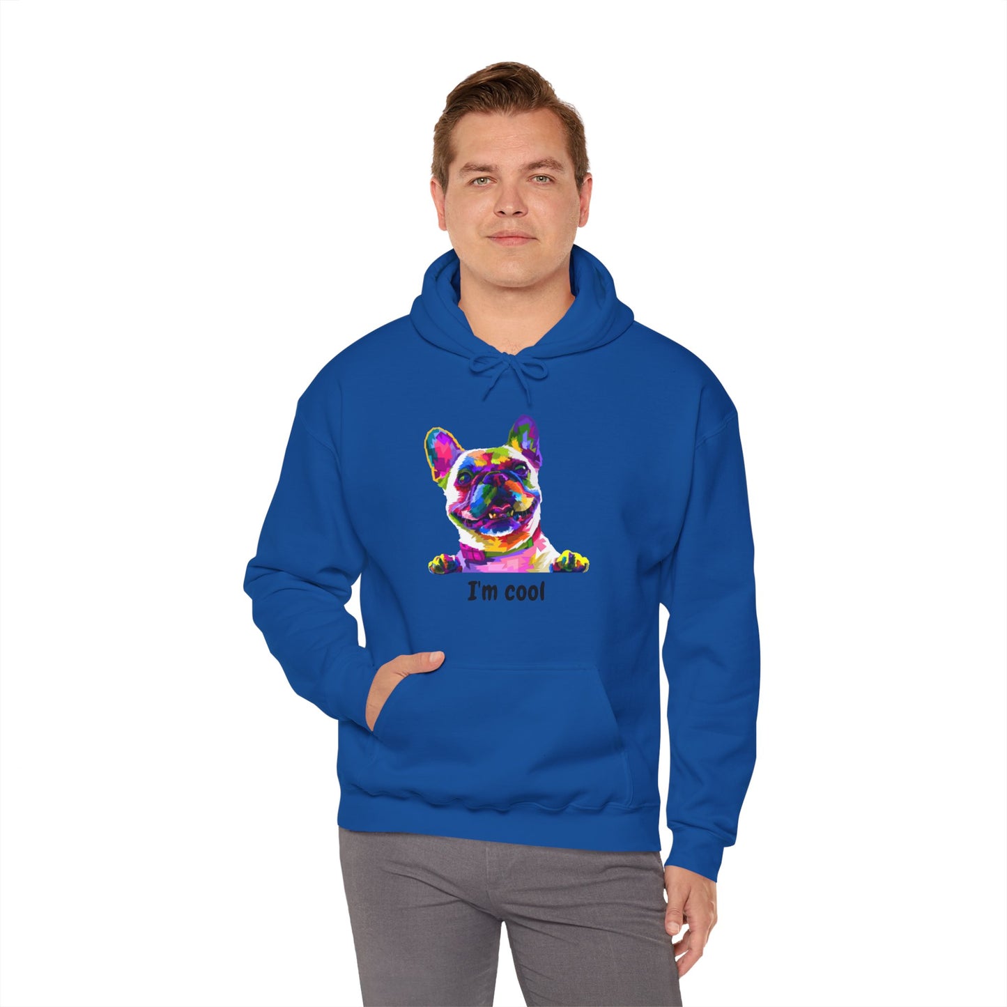 Gildan_ Dog_ Cool_Unisex Heavy Blend™ Hooded Sweatshirt