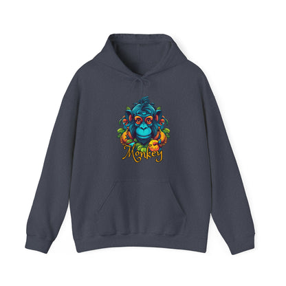 Gildan_ Monkey Graphics_Unisex Heavy Blend™ Hooded Sweatshirt