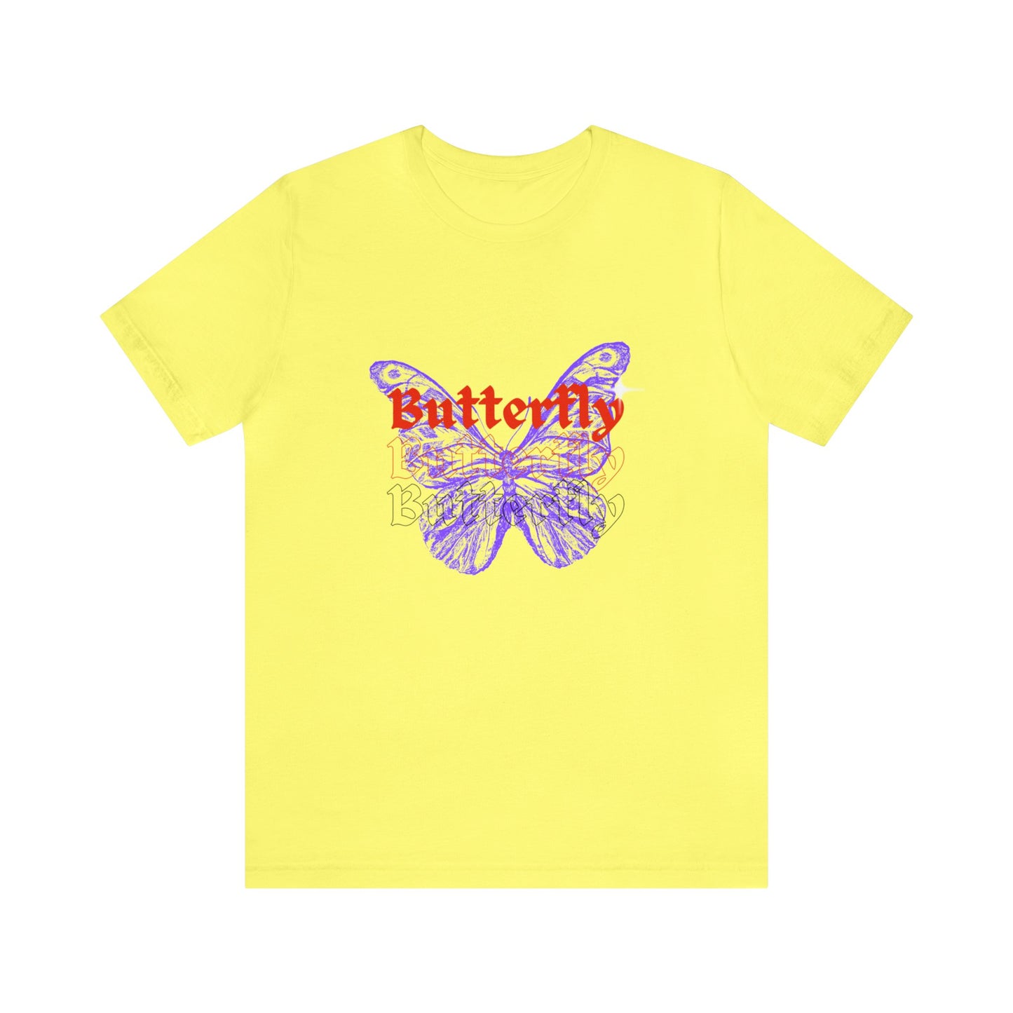 Bella+Canvas_ Butterfly_Unisex Jersey Short Sleeve Tee