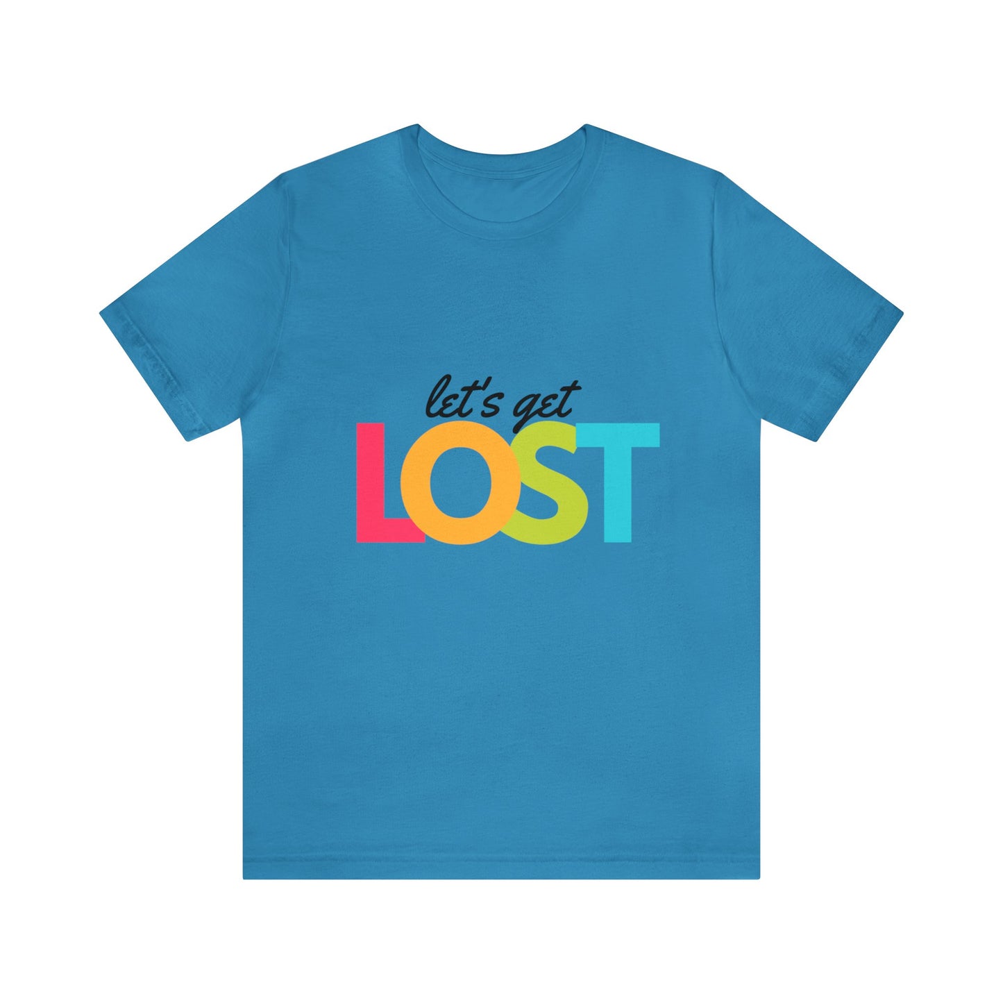 Bella+Canvas_Lets get Lost_Unisex Jersey Short Sleeve Tee