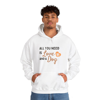 Gildan_Love & Dog_Unisex Heavy Blend™ Hooded Sweatshirt