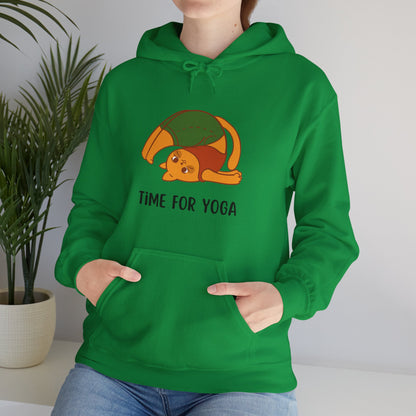 Gildan_ Time for Yoga_Unisex Heavy Blend™ Hooded Sweatshirt