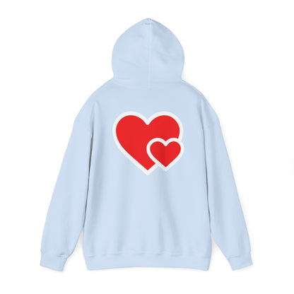 Gildan_Love Heart_Unisex Heavy Blend™ Hooded Sweatshirt