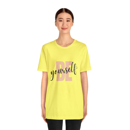 Bella+Canvas_ Be Yourself_Unisex Jersey Short Sleeve Tee