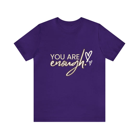 Bella+Canvas_You are Enough_Unisex Jersey Short Sleeve Tee