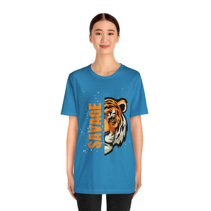 Bella+Canvas Savage Tiger_Unisex Jersey Short Sleeve Tee