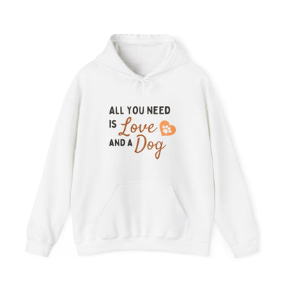 Gildan_Love & Dog_Unisex Heavy Blend™ Hooded Sweatshirt