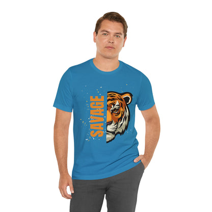 Bella+Canvas Savage Tiger_Unisex Jersey Short Sleeve Tee