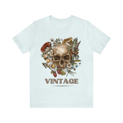 Bella+Canvas_Vintage Skull_Unisex Jersey Short Sleeve Tee