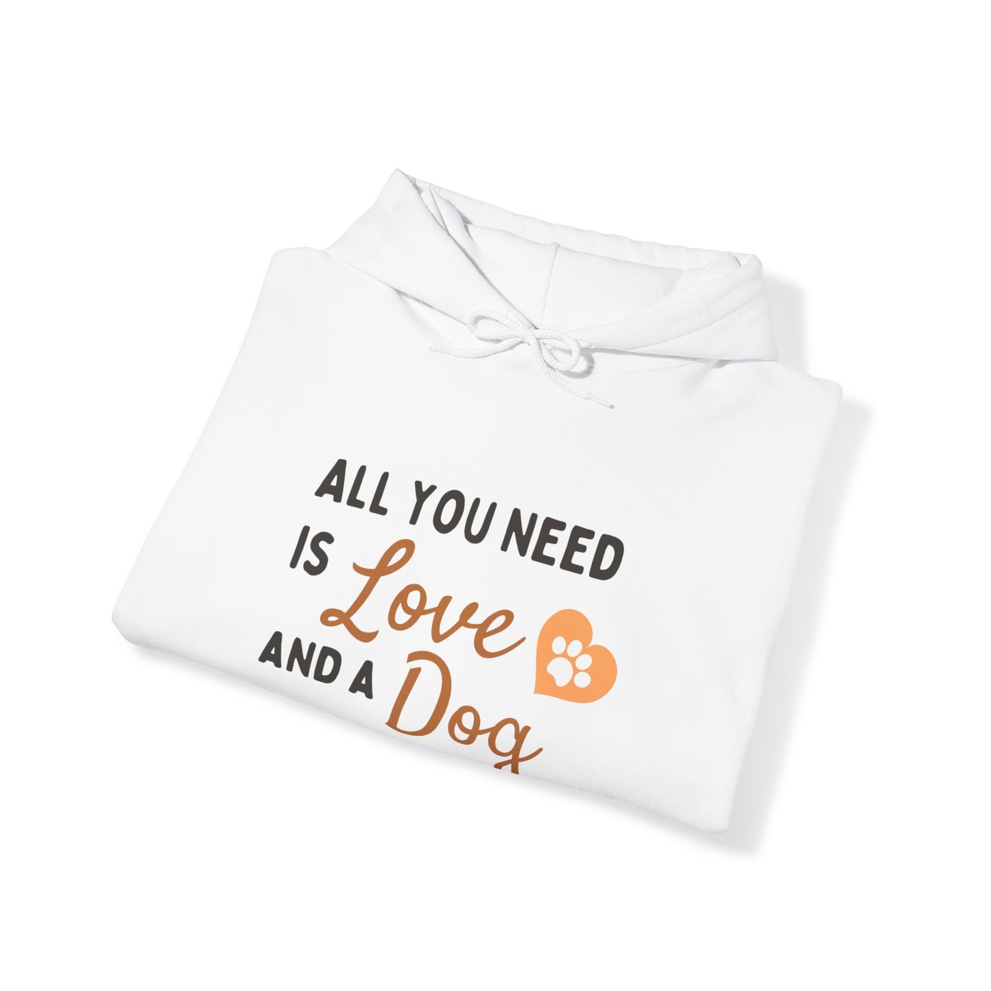 Gildan_Love & Dog_Unisex Heavy Blend™ Hooded Sweatshirt