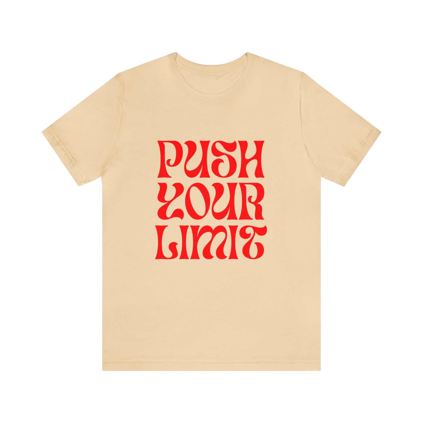 Bella+Canvas_Push Your Limit_Unisex Jersey Short Sleeve Tee