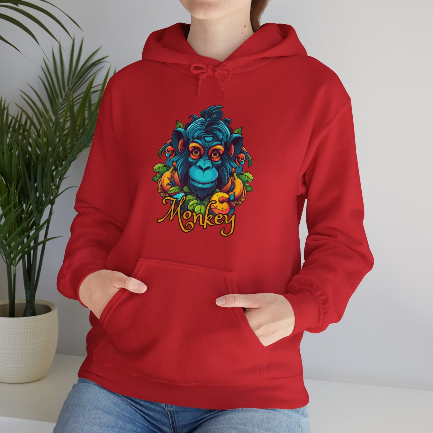 Gildan_ Monkey Graphics_Unisex Heavy Blend™ Hooded Sweatshirt