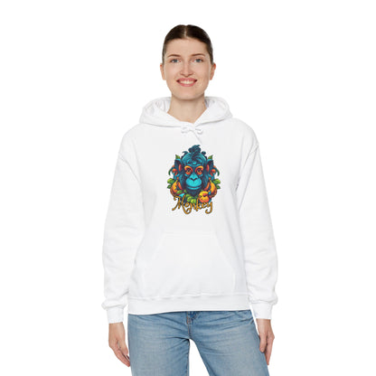 Gildan_ Monkey Graphics_Unisex Heavy Blend™ Hooded Sweatshirt