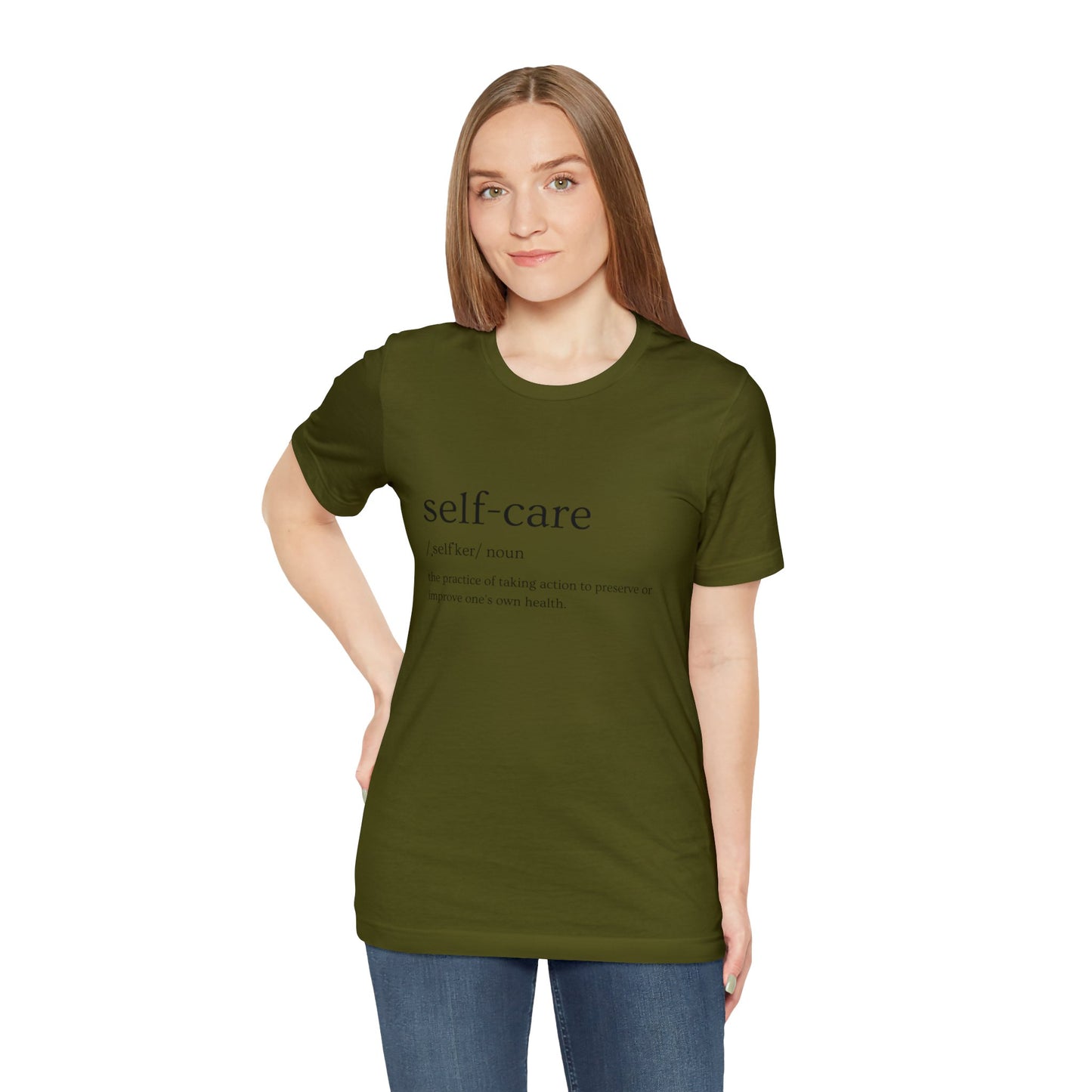 Bella+Canvas_ Self care_Unisex Jersey Short Sleeve Tee