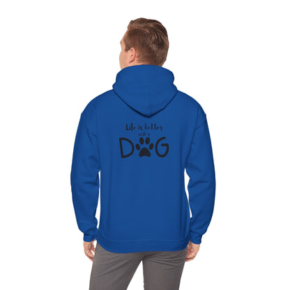 Gildan_Love & Dog_Unisex Heavy Blend™ Hooded Sweatshirt