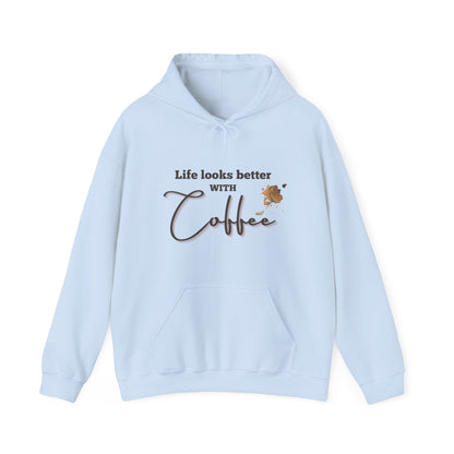 Gildan_Coffee_Unisex Heavy Blend™ Hooded Sweatshirt