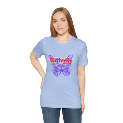 Bella+Canvas_ Butterfly_Unisex Jersey Short Sleeve Tee