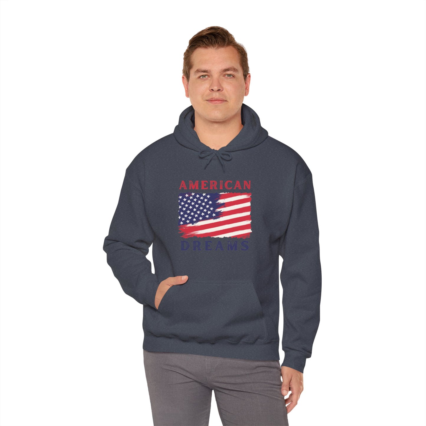 Gildan_american Dreams_Unisex Heavy Blend™ Hooded Sweatshirt