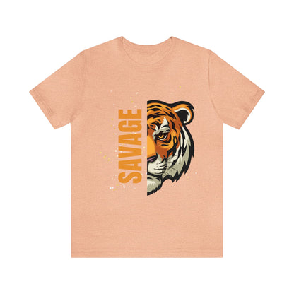 Bella+Canvas Savage Tiger_Unisex Jersey Short Sleeve Tee