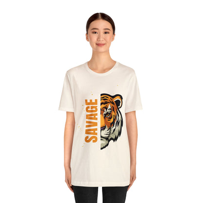 Bella+Canvas Savage Tiger_Unisex Jersey Short Sleeve Tee