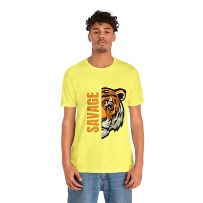 Bella+Canvas Savage Tiger_Unisex Jersey Short Sleeve Tee