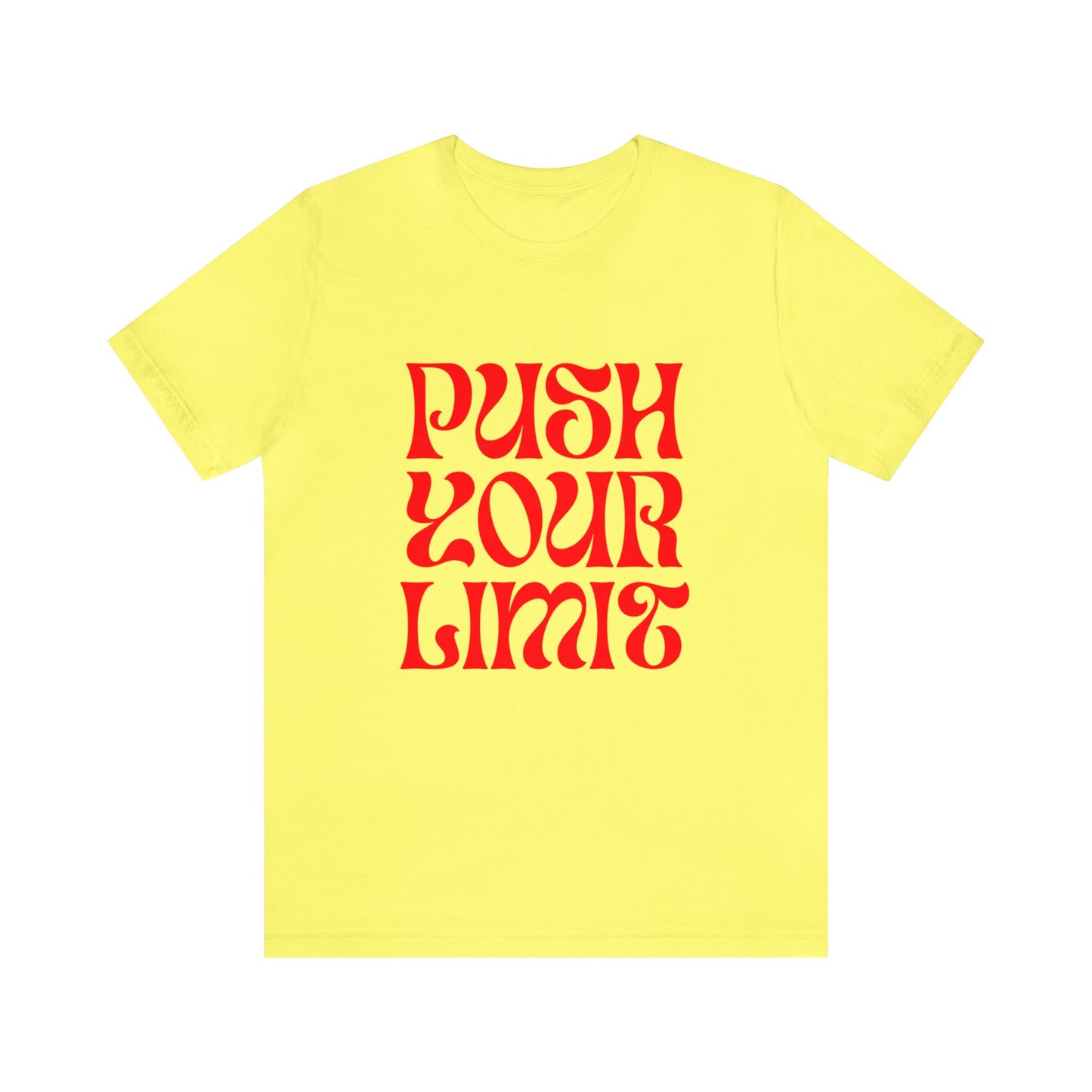 Bella+Canvas_Push Your Limit_Unisex Jersey Short Sleeve Tee