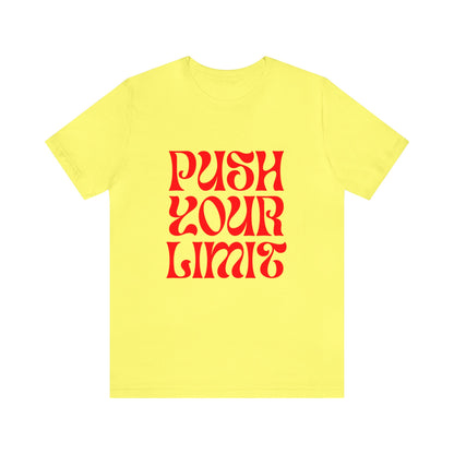 Bella+Canvas_Push Your Limit_Unisex Jersey Short Sleeve Tee